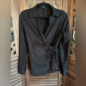 Haute Monde Black Blouse- Size M